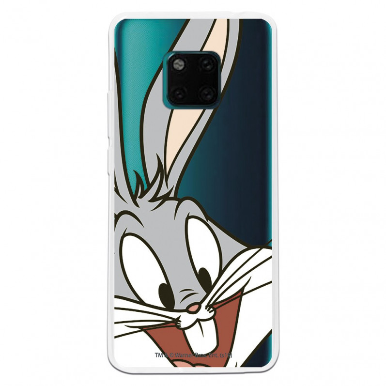 Funda Oficial Warner Bros Bugs Bunny Transparente para Huawei Mate 20 Pro - Looney Tunes