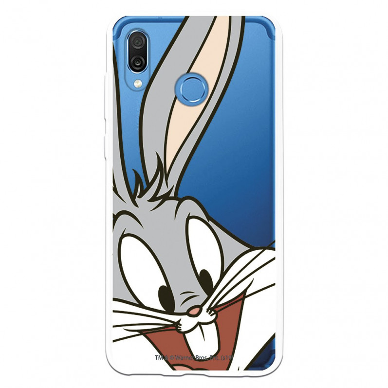 Funda Oficial Warner Bros Bugs Bunny Transparente para Honor Play - Looney Tunes