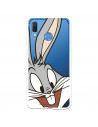 Funda Oficial Warner Bros Bugs Bunny Transparente para Honor Play - Looney Tunes