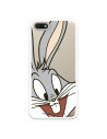 Funda Oficial Warner Bros Bugs Bunny Transparente para Honor 7S - Looney Tunes