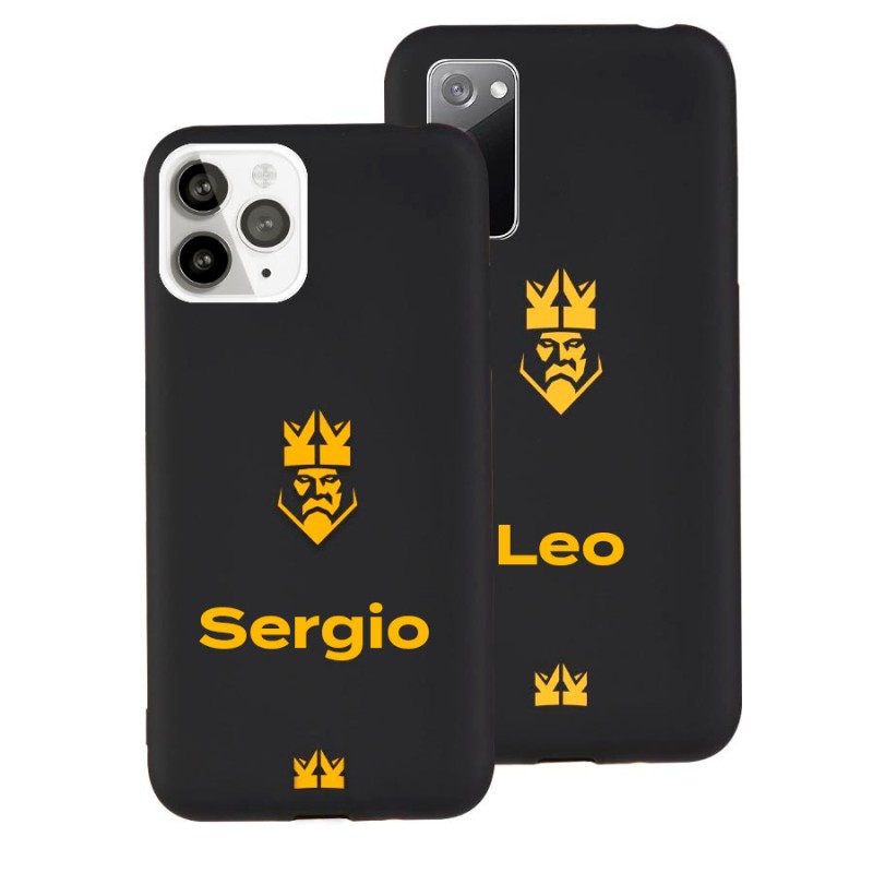 Funda Oficial Kings League Personalizada - Escudo Fondo Negro Funda Oficial Kings League Personalizada - Escudo Fondo Negro