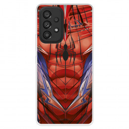 Funda para Samsung Galaxy A53 Oficial de Marvel Spiderman Torso - Marvel