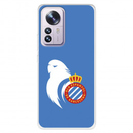 Funda para Xiaomi 12 del Escudo Perico  - Licencia Oficial RCD Espanyol