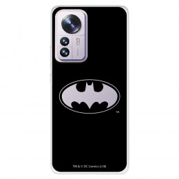 Funda para Xiaomi 12 Oficial de DC Comics Batman Logo Transparente - DC Comics