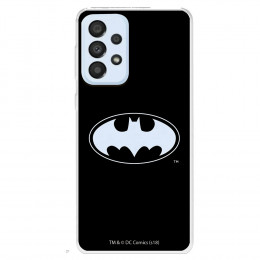 Funda para Samsung Galaxy A33 5G Oficial de DC Comics Batman Logo Transparente - DC Comics