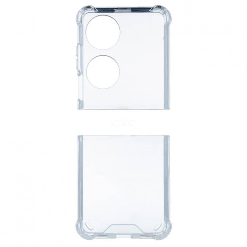Funda Silicona transparente para Huawei P50 Pocket