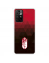 Funda para Xiaomi Poco M4 Pro 5G del Escudo - Fondo Rojo y Negro  - Licencia Oficial Granada CF