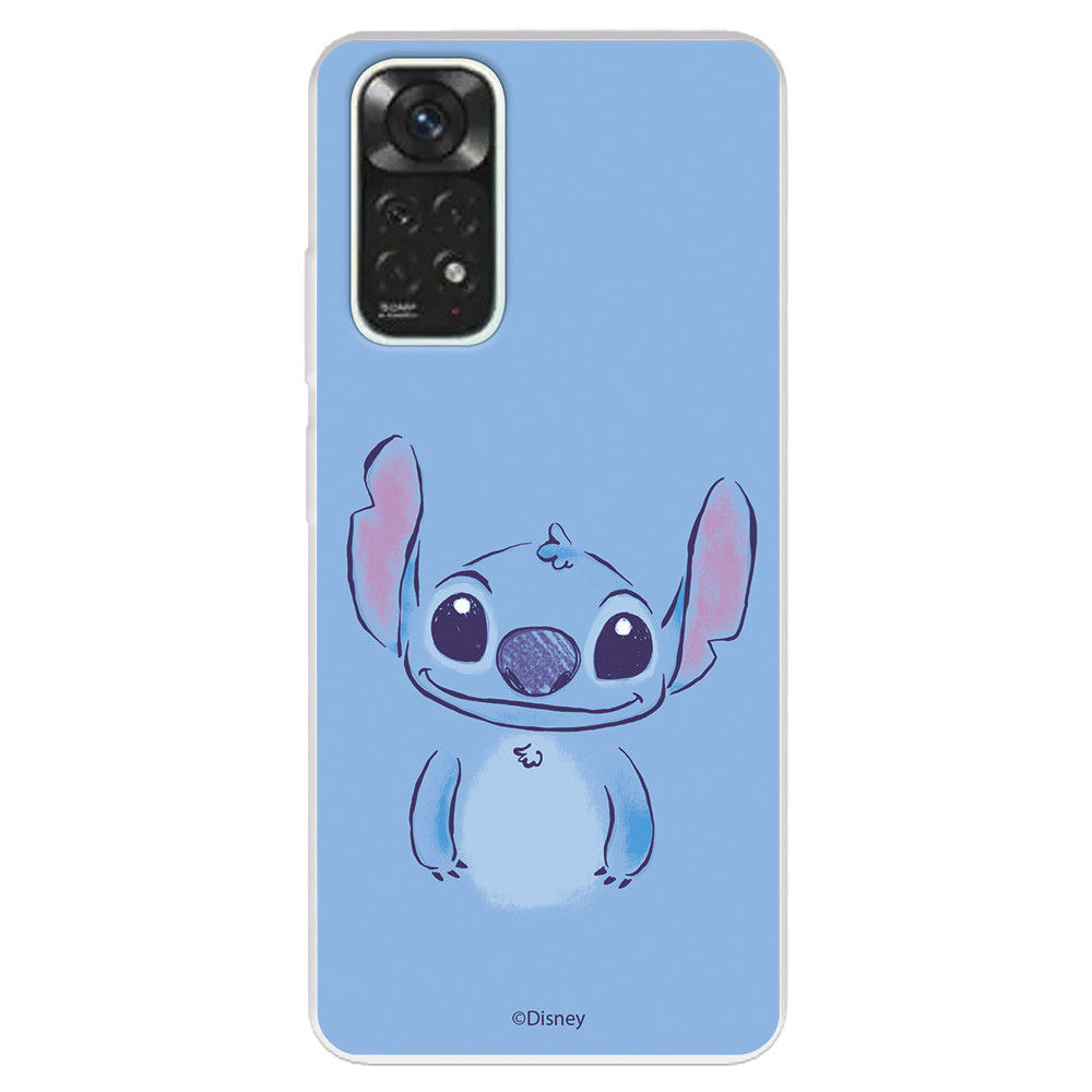 Funda para Xiaomi Redmi Note 11 Pro 5G Oficial de Disney Stitch Azul - Lilo  & Stitch