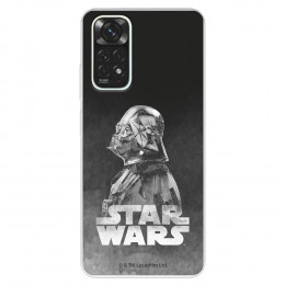 Funda para Xiaomi Redmi Note 11 Pro 5G Oficial de Star Wars Darth Vader Fondo negro - Star Wars