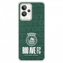 Funda para Realme GT 2 Pro del Escudo Blanco  - Licencia Oficial Rio Ave FC