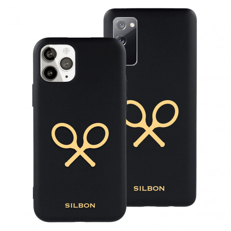 Funda Oficial Silbon - Logotipo En Funda Ultra Suave Negra