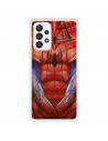 Funda para Samsung Galaxy A73 5G Oficial de Marvel Spiderman Torso - Marvel