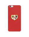 Funda para iPhone 6 del Rayo Vallecano Escudo Fondo Rojo  - Licencia Oficial Rayo Vallecano