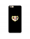 Funda para iPhone 6 Plus del Rayo Vallecano Escudo Fondo Negro  - Licencia Oficial Rayo Vallecano