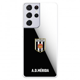 Funda para Samsung Galaxy S21 Ultra del Mérida Escudo Bicolor  - Licencia Oficial Mérida