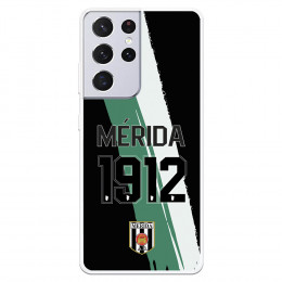 Funda para Samsung Galaxy S21 Ultra del Mérida Escudo Mérida 1912  - Licencia Oficial Mérida