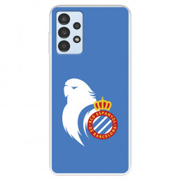Funda para Samsung Galaxy A13 4G del Escudo Perico  - Licencia Oficial RCD Espanyol