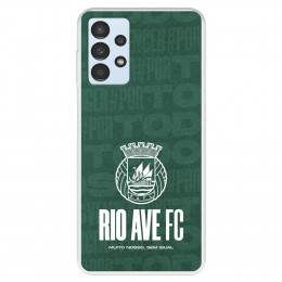 Funda para Samsung Galaxy A13 4G del Escudo Blanco  - Licencia Oficial Rio Ave FC