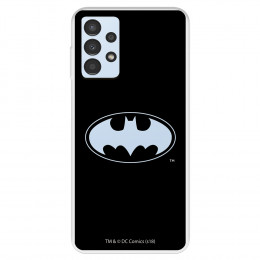 Funda para Samsung Galaxy A13 4G Oficial de DC Comics Batman Logo Transparente - DC Comics