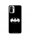 Funda para Xiaomi Redmi Note 10 Oficial de DC Comics Batman Logo Transparente - DC Comics