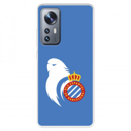 Funda para Xiaomi 12 Pro del Escudo Perico  - Licencia Oficial RCD Espanyol