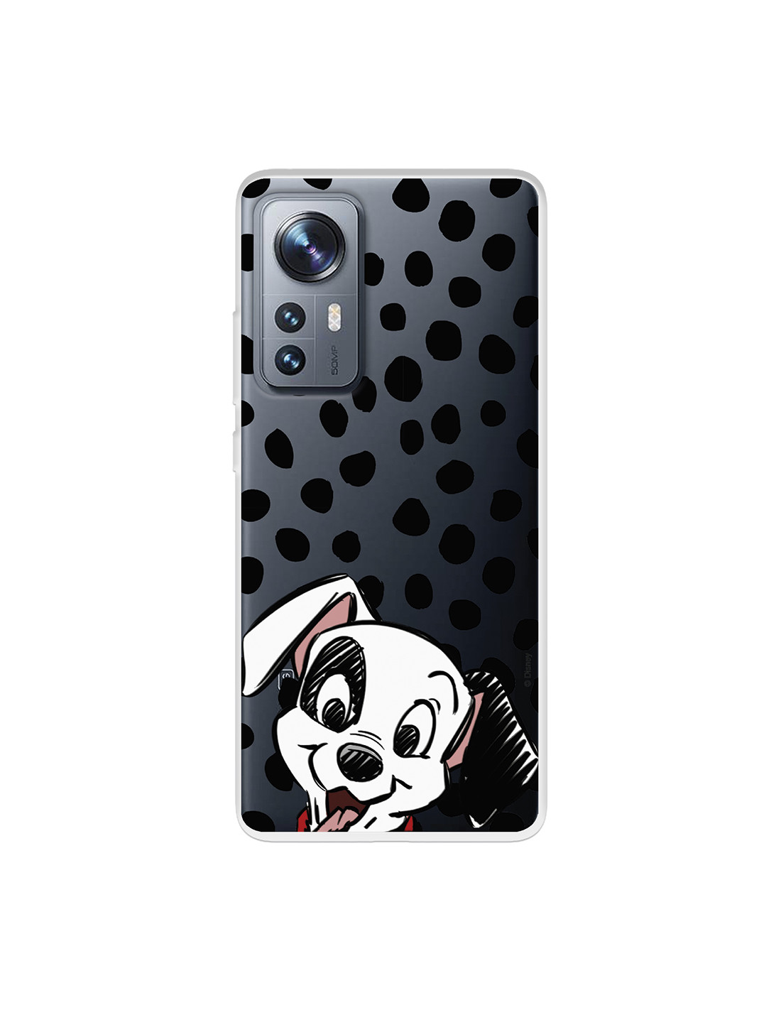 Funda para Xiaomi 12 Pro Oficial de Disney Cachorro Manchas - 101