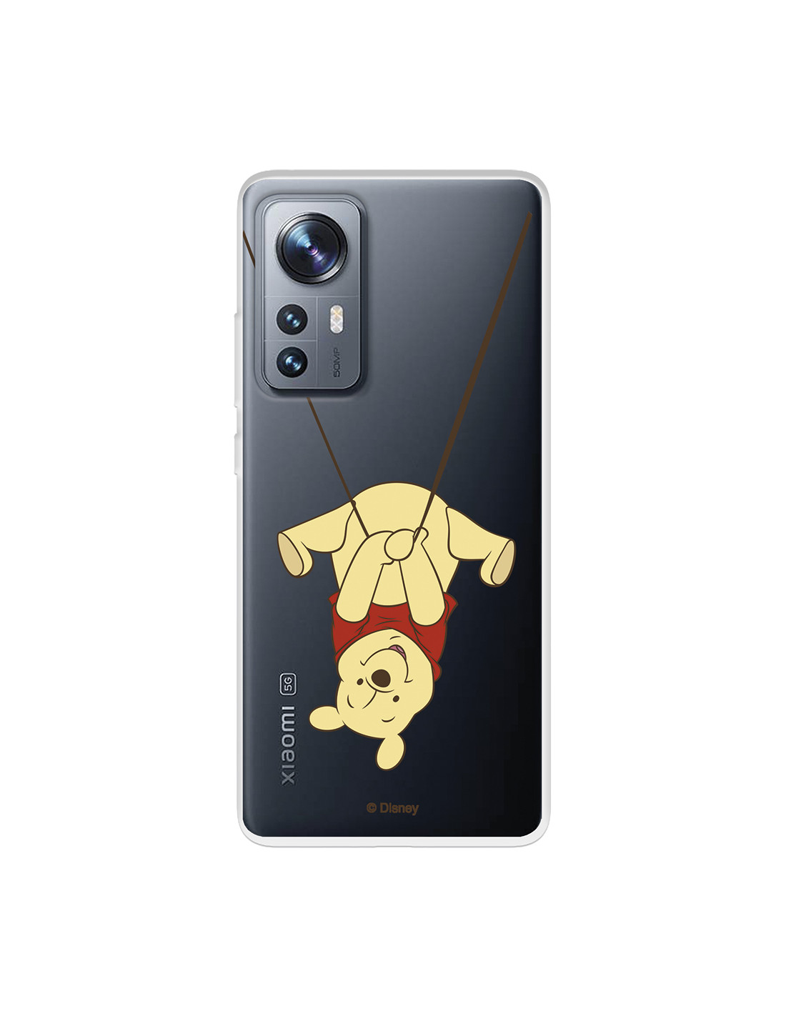Funda para Xiaomi 12 Pro Oficial de Disney Winnie Columpio - Winnie The Pooh