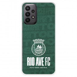 Funda para Samsung Galaxy A23 5G del Escudo Blanco  - Licencia Oficial Rio Ave FC