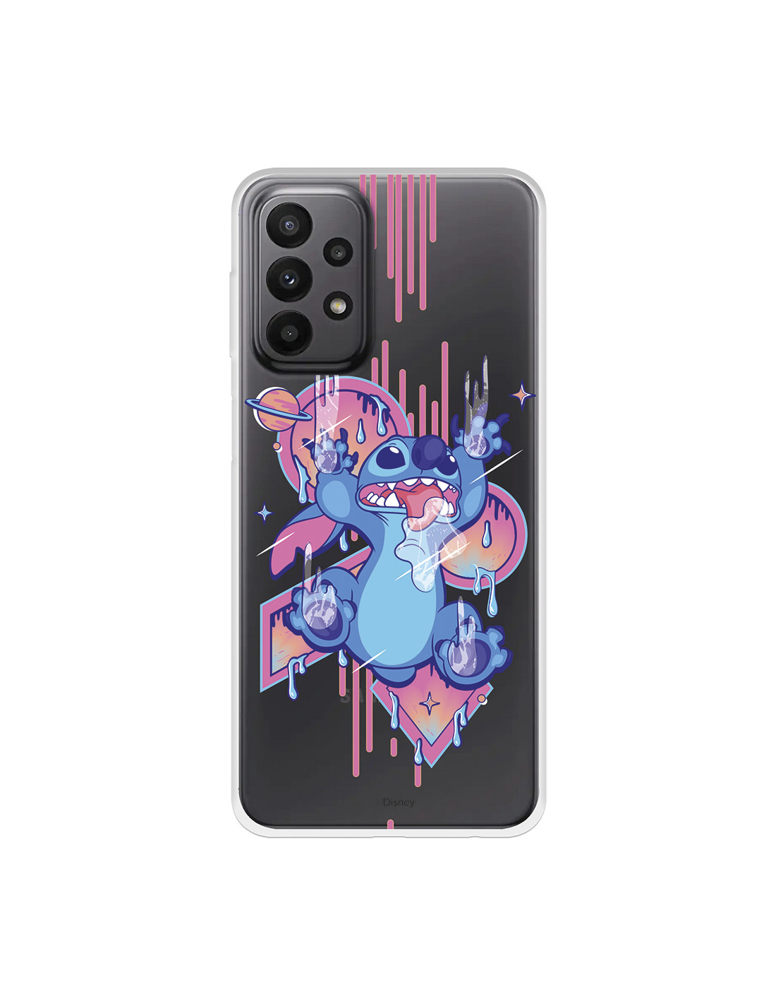 Funda para Samsung Galaxy A23 5G Oficial de Disney Stitch Graffiti - Lilo &  Stitch