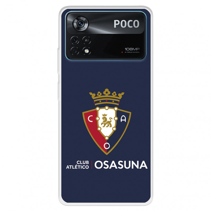 Funda para Xiaomi Poco X4 Pro del Osasuna  - Licencia Oficial CA Osasuna