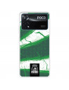 Funda para Xiaomi Poco X4 Pro del Líneas Verdes y Blancas  - Licencia Oficial Rio Ave FC