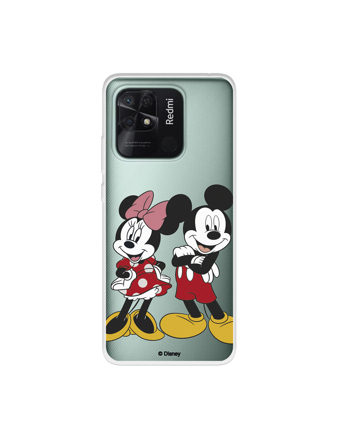 Funda para Xiaomi Redmi Note 10 5G Oficial de Disney Minnie Mad