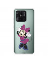 Funda para Xiaomi Redmi 10C Oficial de Disney Minnie Rosa - Clásicos Disney