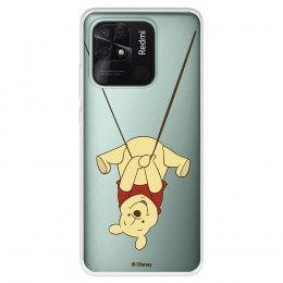 Funda para Xiaomi Redmi 10C Oficial de Disney Winnie  Columpio - Winnie The Pooh