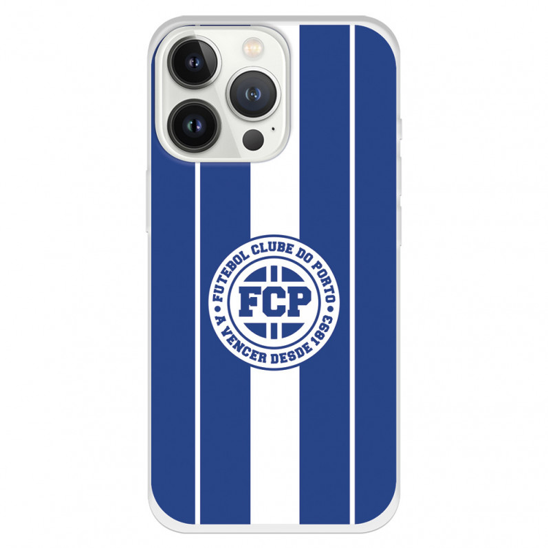 Funda para iPhone 13 Pro del Fútbol Club Oporto Escudo Azul  - Licencia Oficial Fútbol Club Oporto