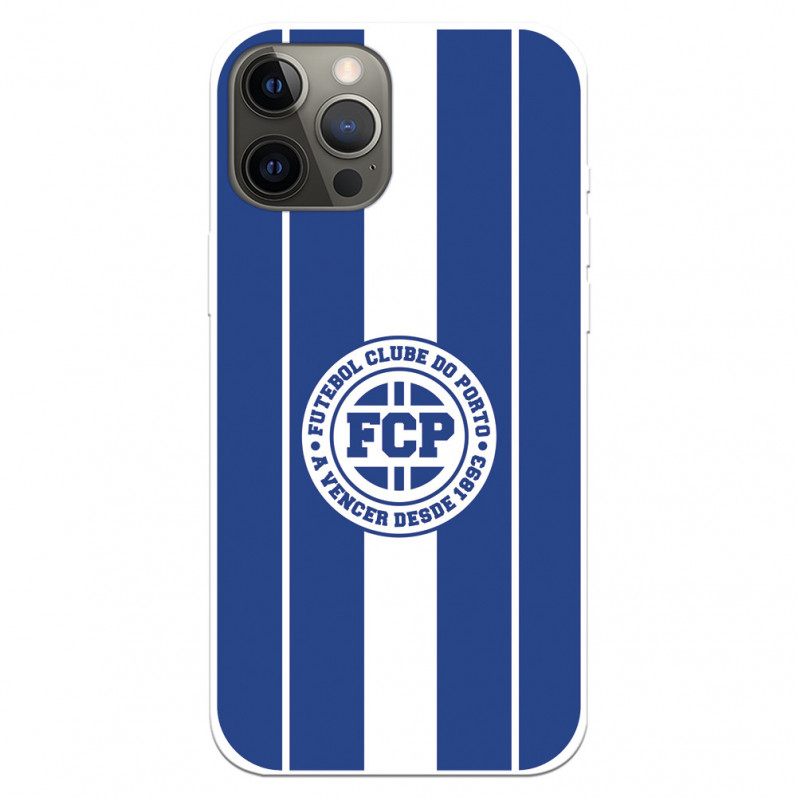 Funda para iPhone 12 Pro Max del Fútbol Club Oporto Escudo Azul  - Licencia Oficial Fútbol Club Oporto