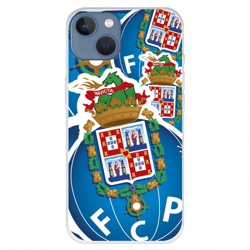 Funda para iPhone 13 del Fútbol Club Oporto Escudo Dibujo  - Licencia Oficial Fútbol Club Oporto