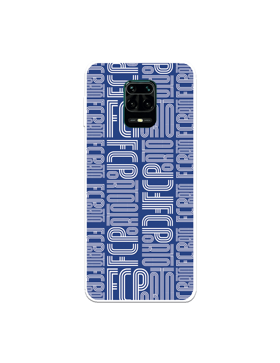 Cool Funda Silicona Azul para Xiaomi Redmi Note 9S/Note 9 Pro