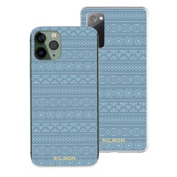 Funda Oficial Silbon - Patrón fondo azul