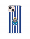 Funda para iPhone 13 Mini del Fútbol Club Oporto Escudo Rayas  - Licencia Oficial Fútbol Club Oporto