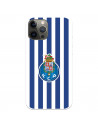 Funda para iPhone 12 Pro Max del Fútbol Club Oporto Escudo Rayas  - Licencia Oficial Fútbol Club Oporto
