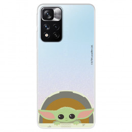 Funda para Xiaomi Redmi Note 11S 4G Oficial de Star Wars Baby Yoda Sonrisas - The Mandalorian
