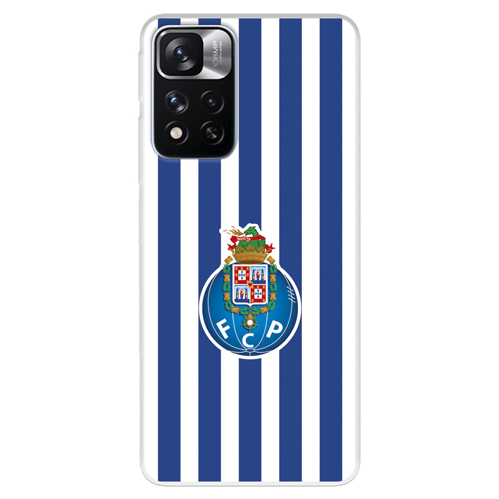 Funda para Xiaomi Redmi Note 11S 4G del Fútbol Club Oporto Escudo Rayas -  Licencia Oficial Fútbol