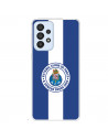Funda para Samsung Galaxy A33 5G del Fútbol Club Oporto Escudo Rayas Azul y blanco  - Licencia Oficial Fútbol Club Oporto
