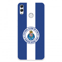 Funda para Huawei P Smart 2019 del Fútbol Club Oporto Escudo Rayas Azul y blanco  - Licencia Oficial Fútbol Club Oporto