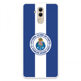 Funda para Huawei Mate 20 Lite del Fútbol Club Oporto Escudo Rayas Azul y blanco  - Licencia Oficial Fútbol Club Oporto