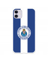 Funda para iPhone 11 del Fútbol Club Oporto Escudo Rayas Azul y blanco  - Licencia Oficial Fútbol Club Oporto