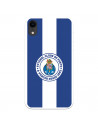 Funda para iPhone XR del Fútbol Club Oporto Escudo Rayas Azul y blanco  - Licencia Oficial Fútbol Club Oporto