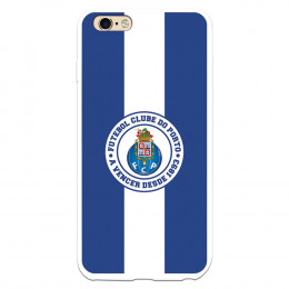 Funda para iPhone 6 Plus del Fútbol Club Oporto Escudo Rayas Azul y blanco  - Licencia Oficial Fútbol Club Oporto