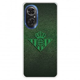 Funda para Huawei Nova 9 SE del Real Betis Balompié Escudo Verde Fondo trama - Licencia Oficial Real Betis Balompié